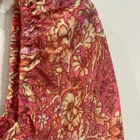J.Crew Squareneck puff-sleeve cotton-blend voile top in bouquet block print - Picture 5 of 11